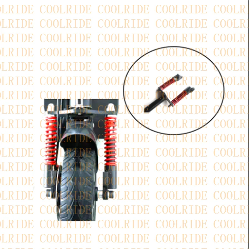 Комплект амортизаторов COOLRIDE для мотоцикла электрическая вилка 8 дюймов с колесо
