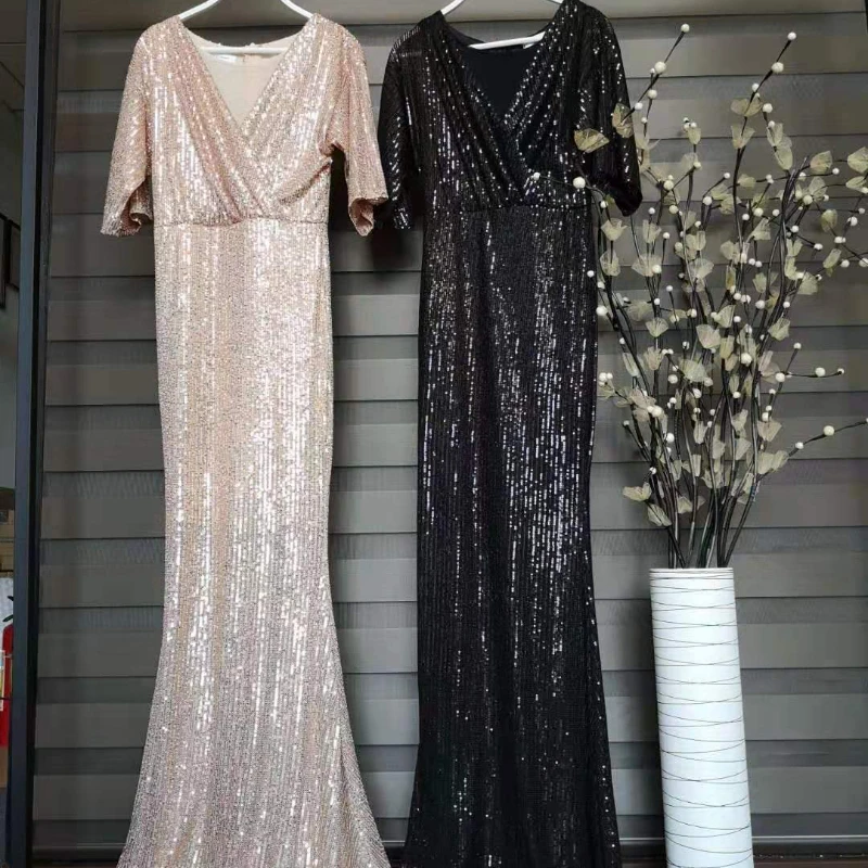 

Africa Dresses for Women Dashiki African Clothes Pleated Africa Skirts Bazin Sexy Gold Stamp Long Sleeve Evening Long Dress