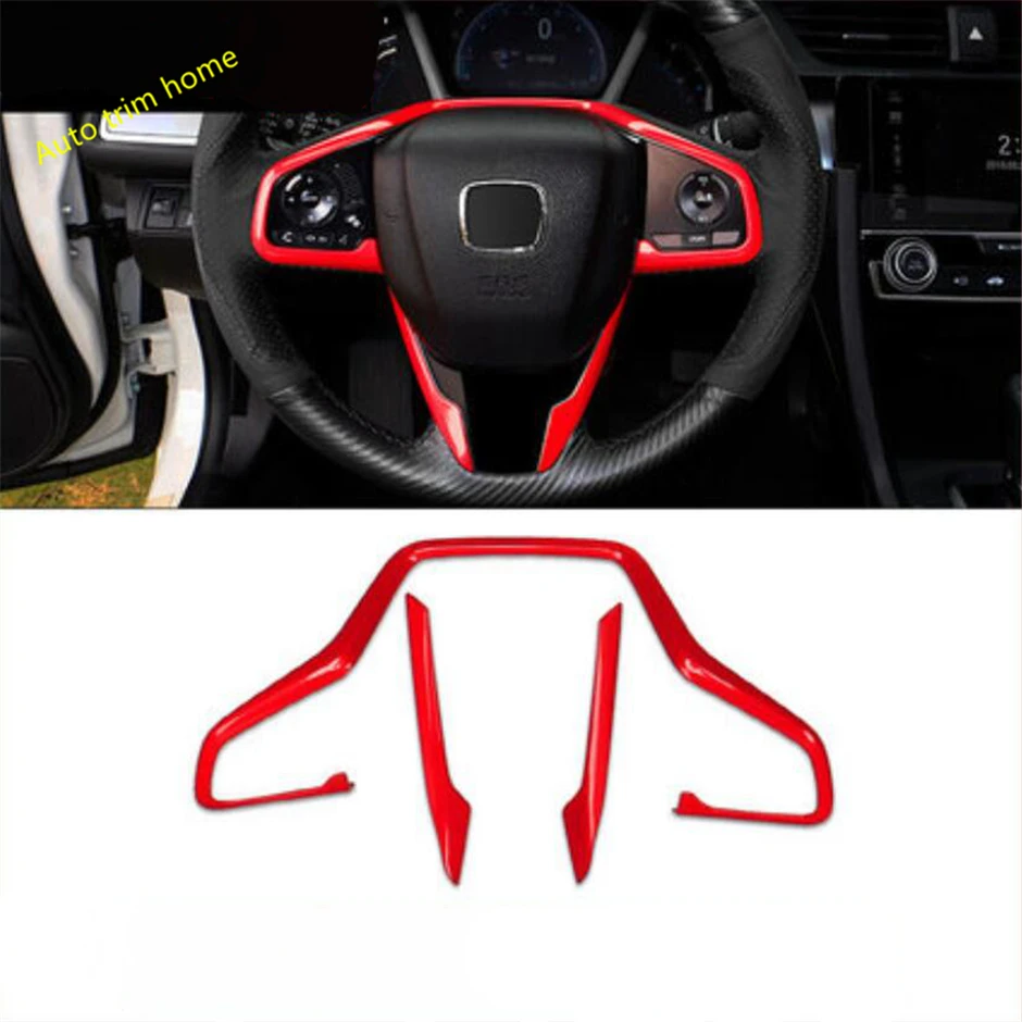 Панель рулевого колеса Lapetus обшивка подходит для Honda CRV CR-V 2016-2020 автомобильные