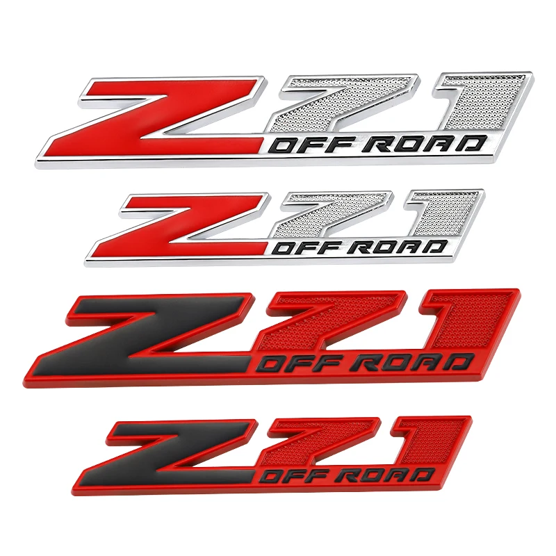 Car Sticker Emblem Front Hood Grille Badge Decals for Chevrolet Silverado Chevy Colorado Z71 OFF ROAD SIERRA 4X4 GMC styling | Автомобили