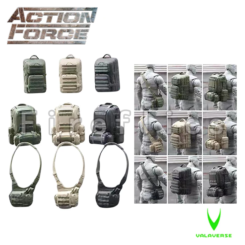 

1/12 VALAVERSE Action Figure Action Force Wave 1 Backpack Gear Set Anime Collection Movie Model For Gift Free Shipping