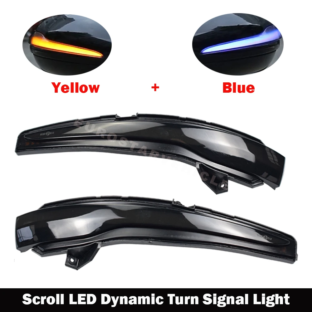 

2 шт., Светодиодные поворотники для Mercedes Benz C Class W205 E W213 S W222