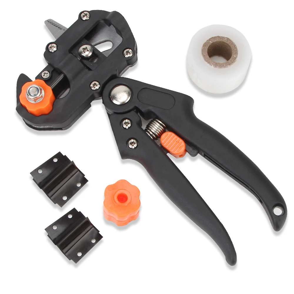 

Ножницы для резки деревьев и растений, 2 см, лента для прививки, секатор, измельчитель, многофункциональные садовые инструменты