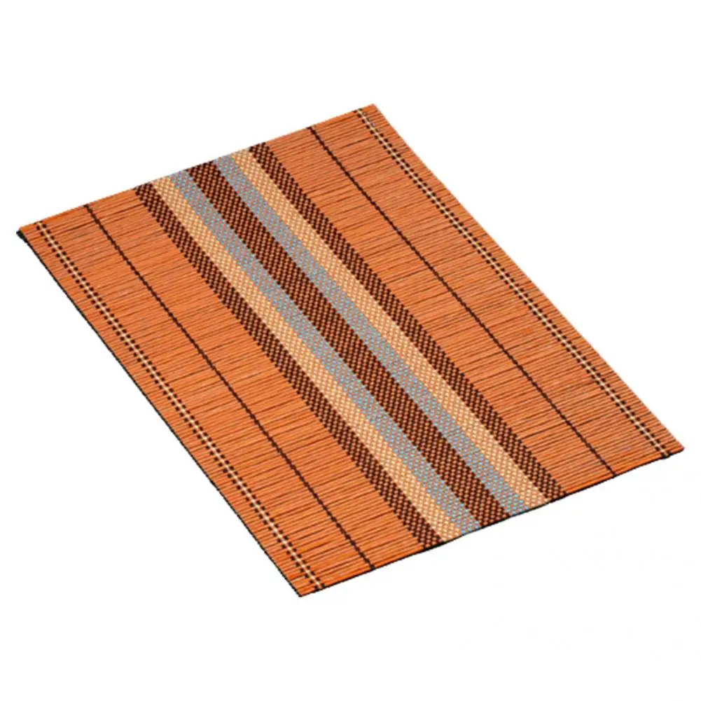 

Waterproof Lightweight Table Decorative Bamboo Placemat Coaster Table Mat Decoration Tea Accessories Household Kitchen Mat