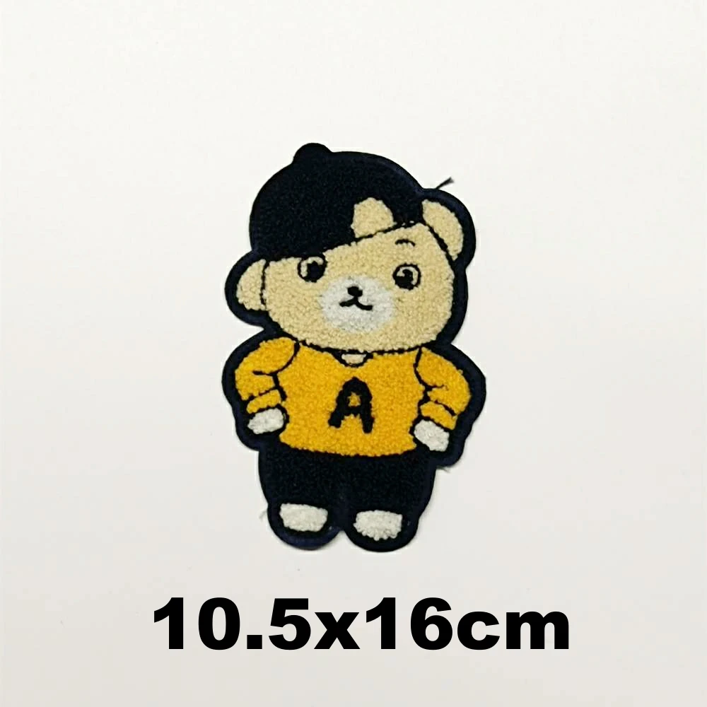 

Accessories embroidery bear animal cartoon patches for clothing OR-3153