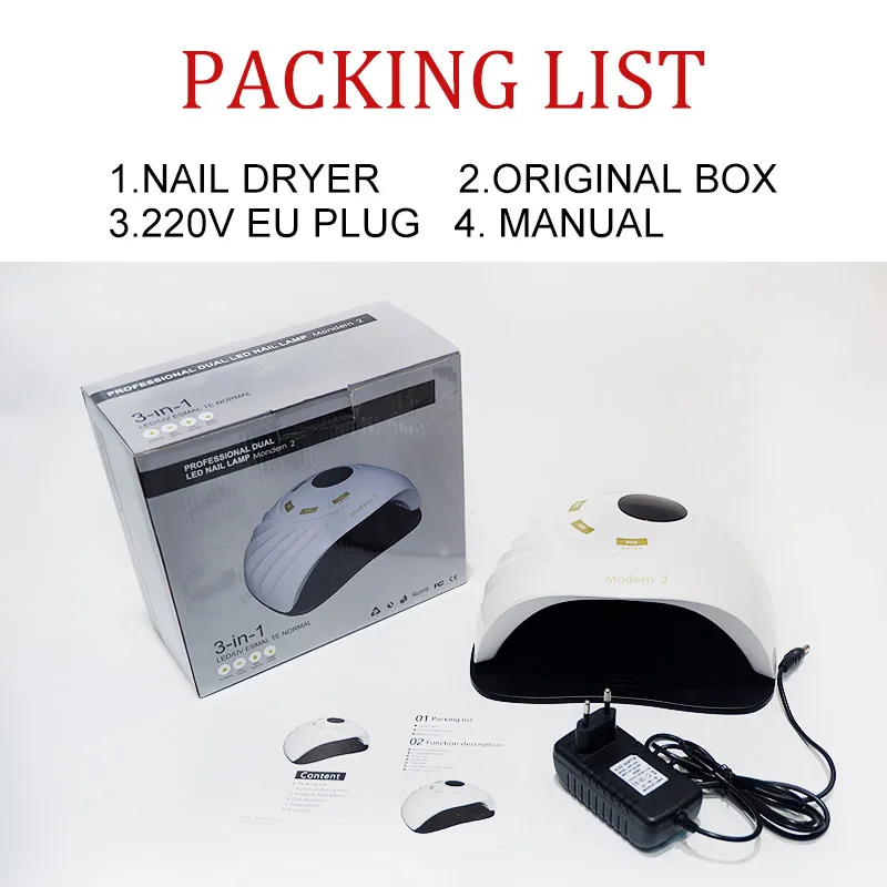 УФ-лампа для сушки гель-лака 90 Вт | Красота и здоровье