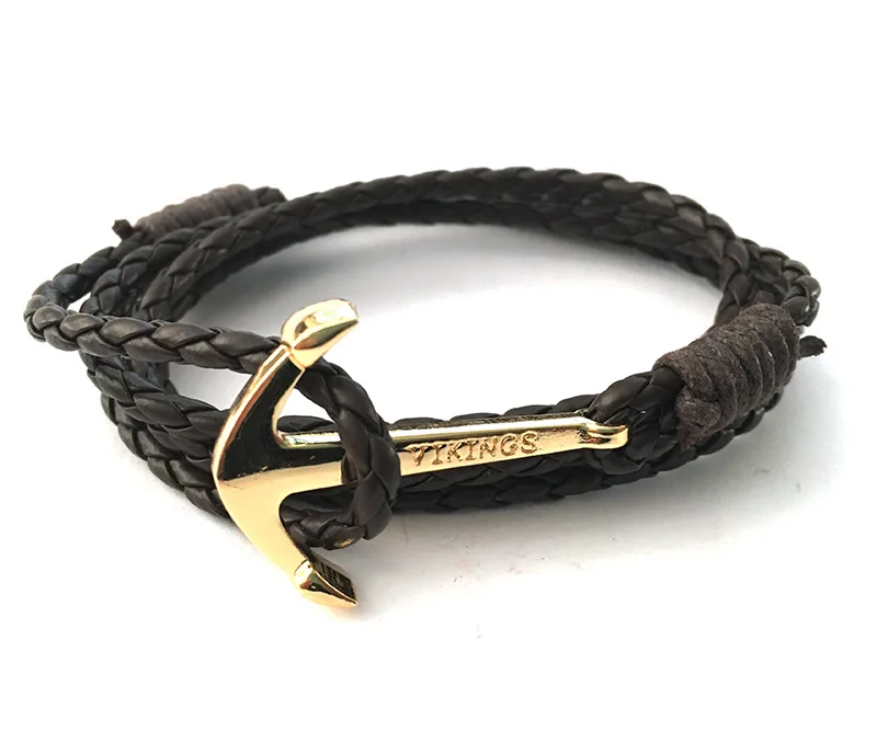 Модный трендовый браслет CUTEECO для мужчин и женщин нейлоновая веревка темно-синий