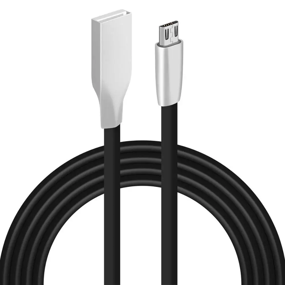 Кабель для передачи данных 100 см iPhone Samsung Plus Micro Android USB быстрое зарядное устройство