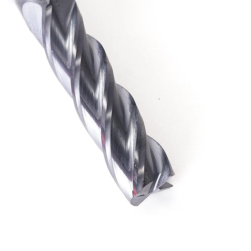 Фрезы ZGT для резки металла режущий инструмент из сплава с ЧПУ 4 канавки HRC50 6 мм 8 10 12