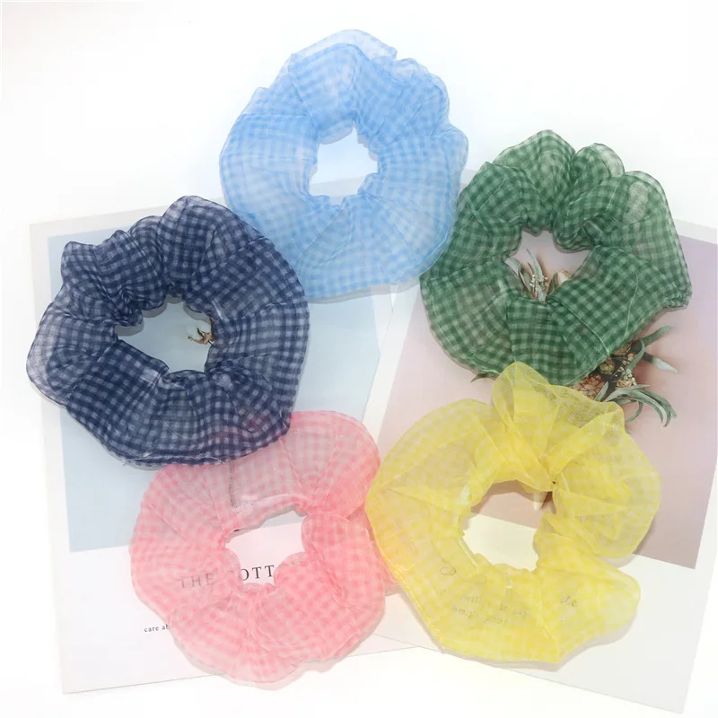 

Fashion Colorful Headbands for Girls Women Colorful Hair Scrunchies Cute Hair Bands Girls Hair Accessories Ponytail Holder