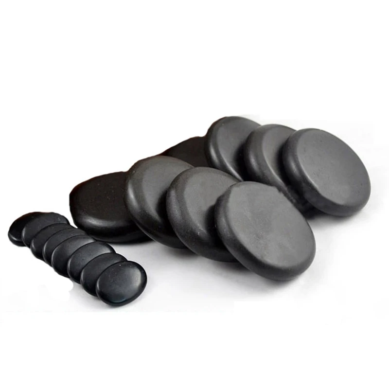 

New 16PCS Beauty Stones Massage Spa Rock Basalt Stone Lava Natural Stone