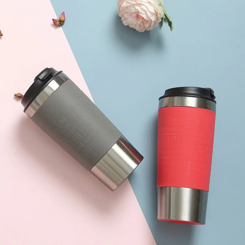 

Non-pouring Double-layer Vacuum Stainless Steel Water Cup Insulation Kitchen Bar Supplies Thermos Cup