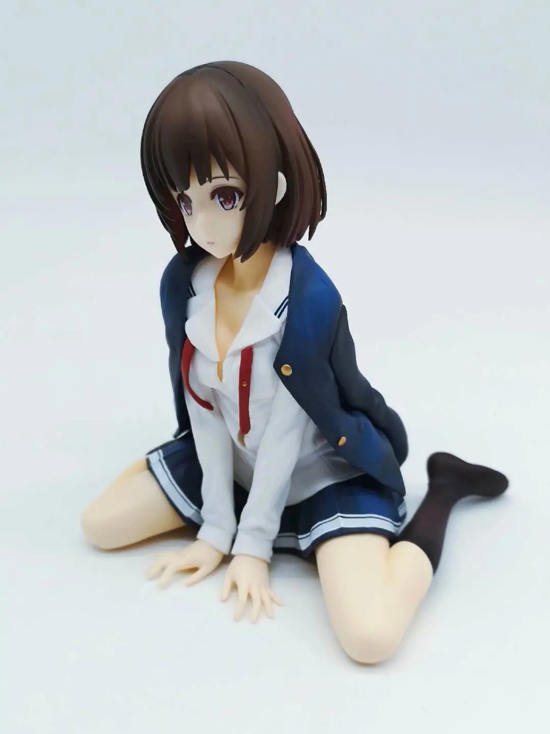Аниме Saenai Heroine No Sodate kata Katou Megumi uniform ver. Экшн фигурка lelakaya из ПВХ 13 см|Игровые фигурки