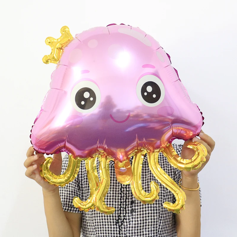 1 шт. фольгированные воздушные шары в виде морских животных | Дом и сад