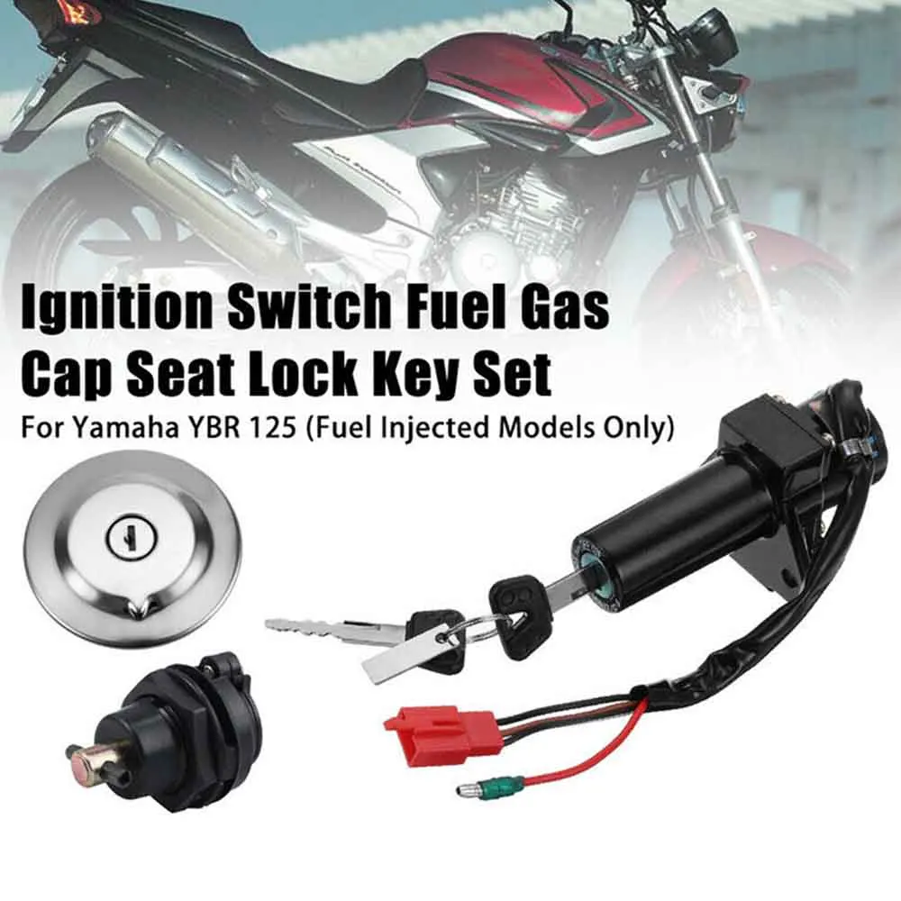 Переключатель зажигания мотоцикла Замок корпуса топливная газовая Крышка для