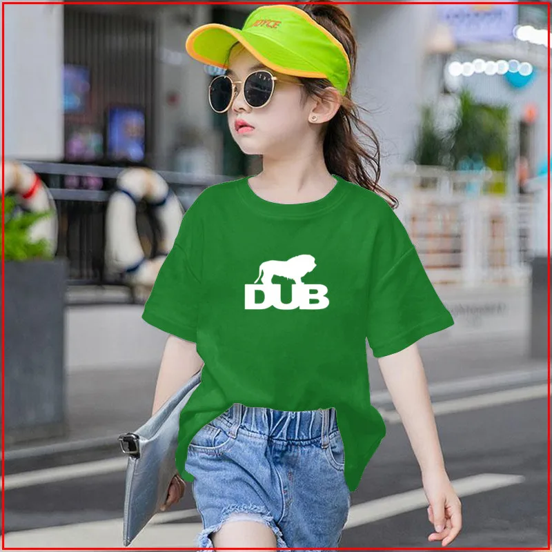 Joyonly/Летняя одежда для мальчиков с изображением Льва в коробке девочек Футболка