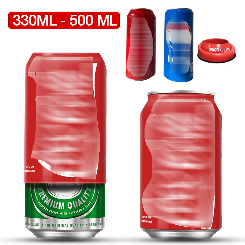 

355/500ml Hide a Beer Can Cover Cola Beer Bottle Cup Cover Sleeve Case Can Bottle Holder Thermal Bag For Camping Travel Hiking
