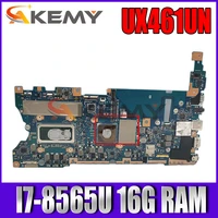 akemy ux461un motherboard w i7 8565u 16g ram with gpu for asus ux461un ux461 ux461u motherboard