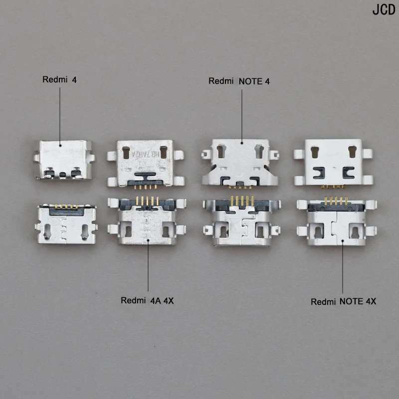 

10pcs Mini Micro USB Charge Charging Dock Port Connector Socket Power Plug Jack For Xiaomi Redmi 4 4A 4X Note 4 4X high-quality