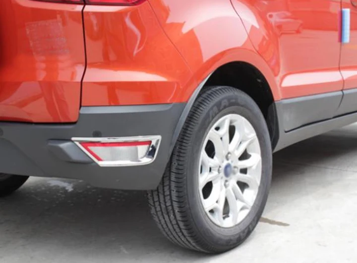 Для Ford EcoSport 2013 2014 2015 2016 ABS хромированная лампа заднего противотуманного фонаря