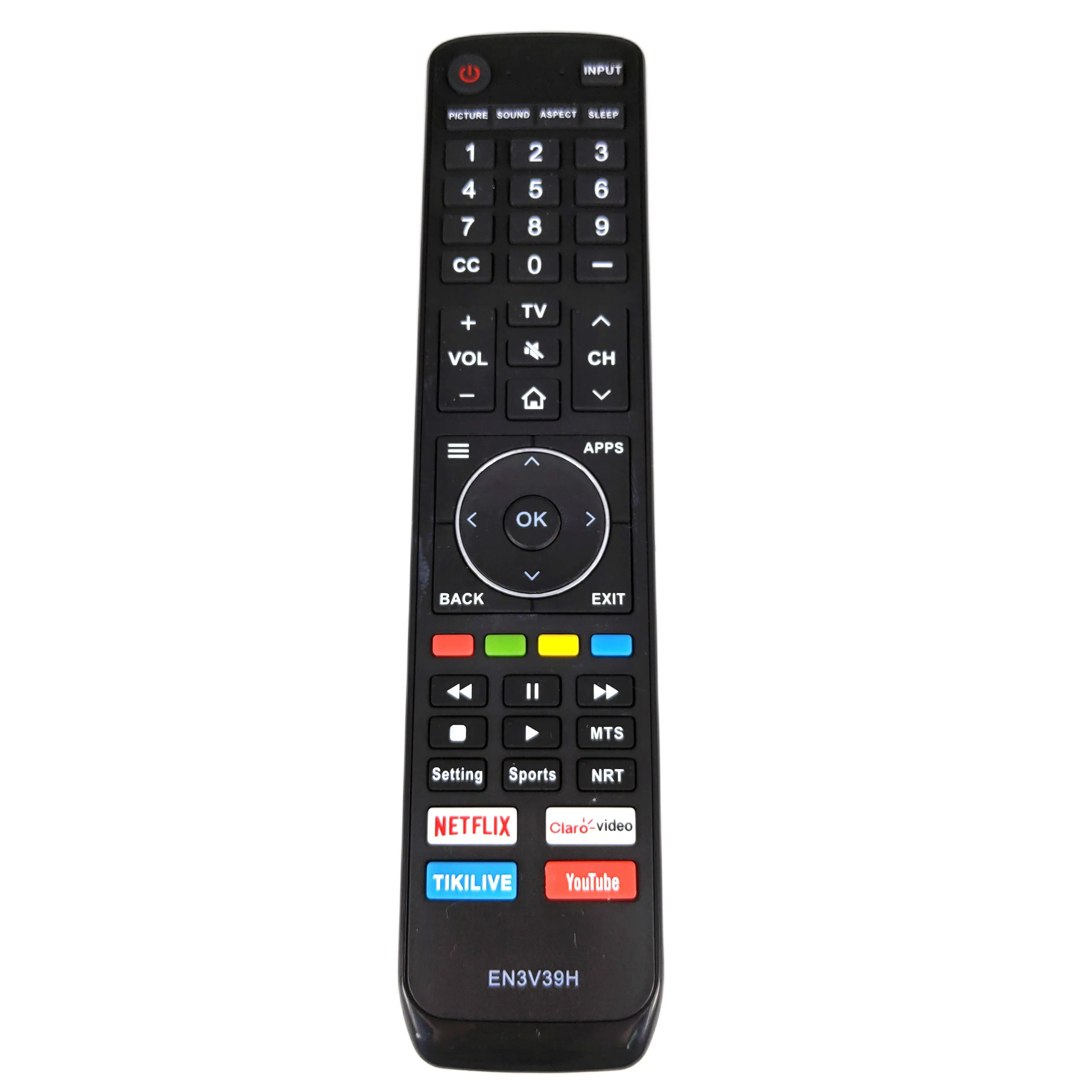 New Controller For HISENSE EN3V39H TV Remote Control NETFLIX