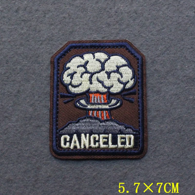 Нашивки сталкера Fallout патч вышитые патчи на одежду ядерного железа DIY панк одежда