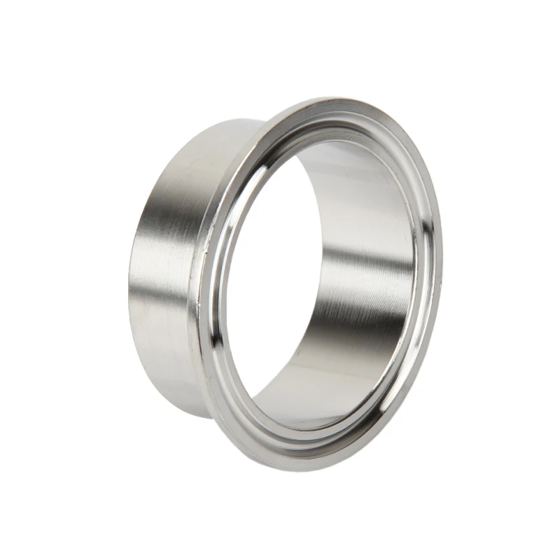 

SS 304 Sanitary Pipe 19mm-51mm OD Tube Weld Ferrule Tri Clamp Clover Type Stainless Steel Flange For Dairy Products Brewing