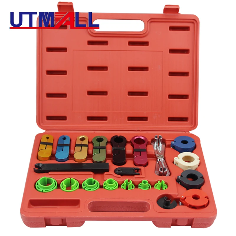 22pcs Fuel Transmission Line Cooler Quick Disconnect Auto A/C Tool Kit Set Master Quick Disconnect Tool Kit for Ford/Vauxhall