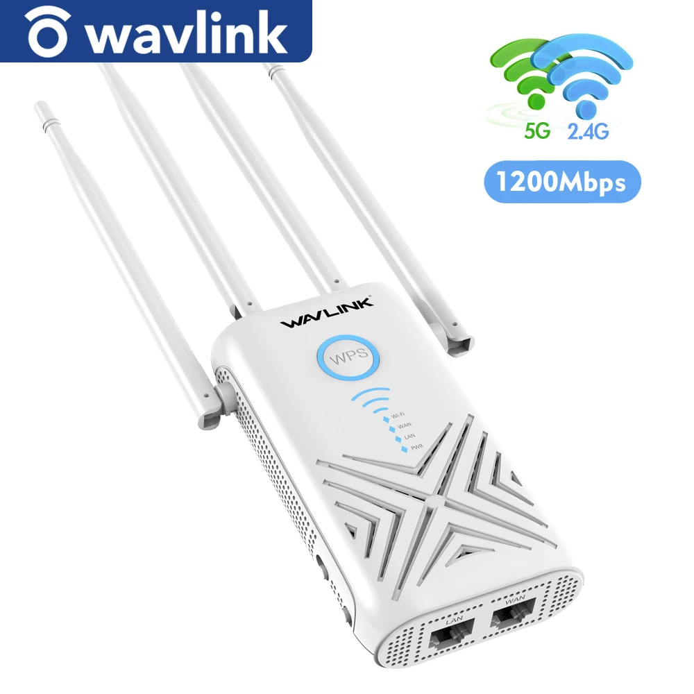 Wi-Fi-маршрутизатор AC1200 с точкой доступа 1200 Мбит/с 2 4/5 ГГц | Компьютеры и офис