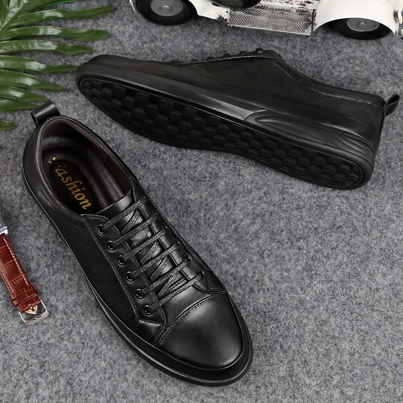 

Flats Fashion Genuine Leather Wedding Party Casual Handmade Breathable Men Oxford Shoes Business Dress