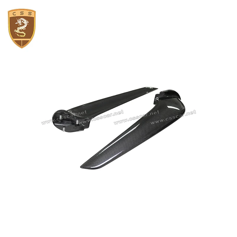 2 pcs Carbon Fiber front bumper For Ferrari 458 Front wings 2011-2013 | Автомобили и мотоциклы