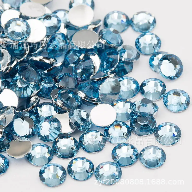 3D Стразы для дизайна ногтей драгоценные камни плоские стразы из смолы чехол