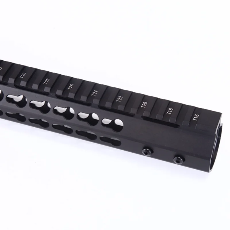 AR15 Keymod защитная накладка 7 '' 10'' 12 15'' 16 5 ''рельсовая цилиндрическая