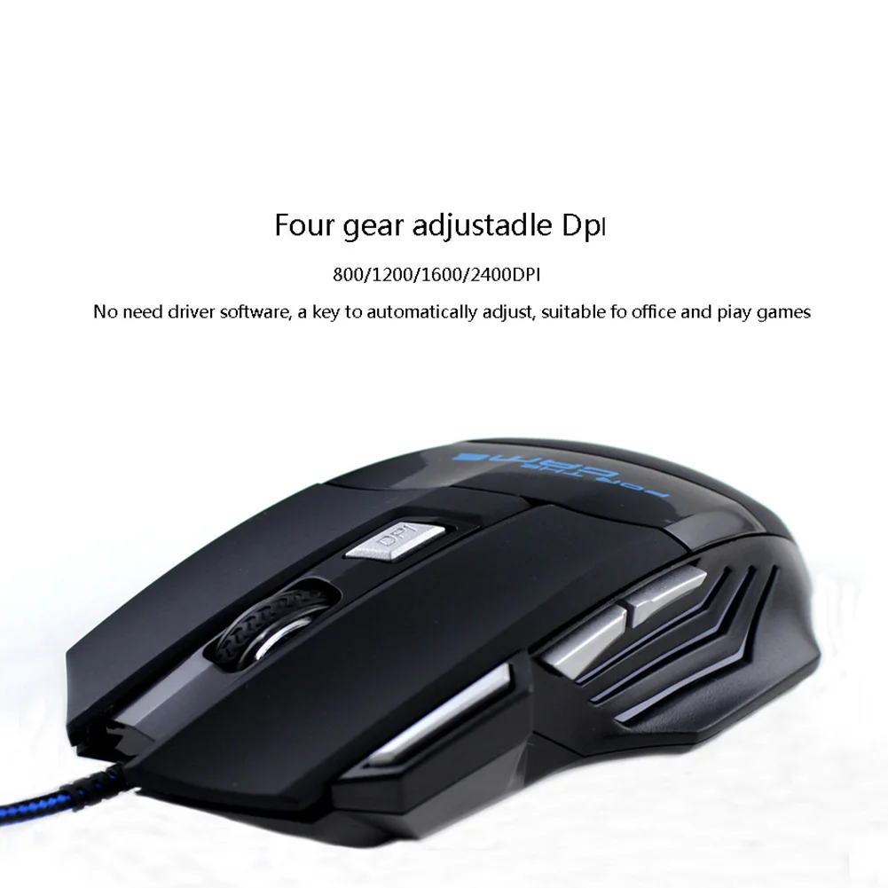 5500 dpi ноутбук классные аксессуары точный щелчок оптическая светодиодная 7 кнопок
