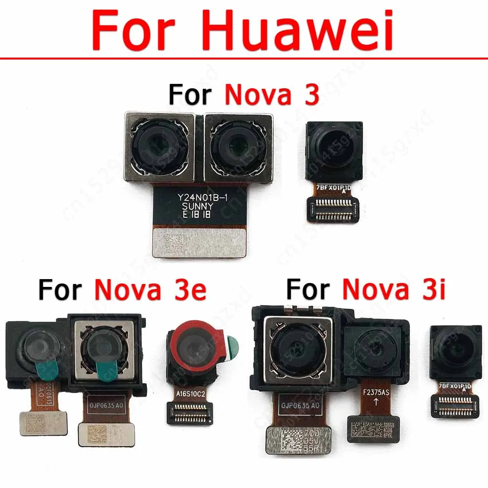 Оригинальная передняя и задняя камера для Huawei Nova 3 3e 3i маленькая селфи модуль