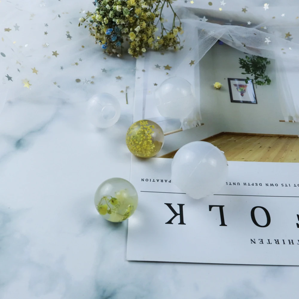 3 шт. шаровой смолы силиконовые формы &quotсделай сам&quot для изготовления ювелирных