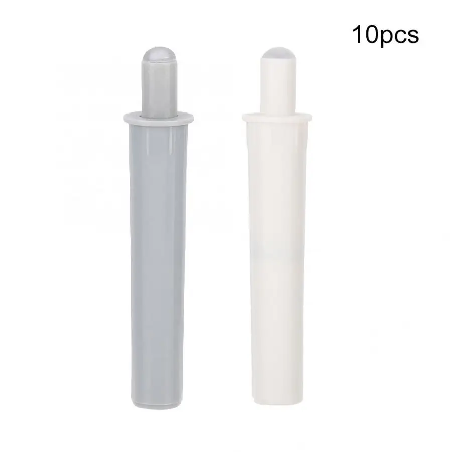 

10Pcs Soft Quiet Close Closer Damper Rebound Dampers Buffers for Kitchen Cabinet Drawer Furniture Door Stopper White/Grey