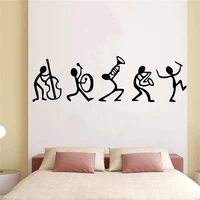 music vinyl wall stickers art deco home living room baby room decoration wall stickers poster decals new design for house decor
