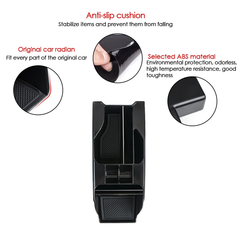 

Car Central Control Storage Box Armrest Box Organizer for VOLVO S90 XC60 XC90 S60 V60 V90 2018 2019