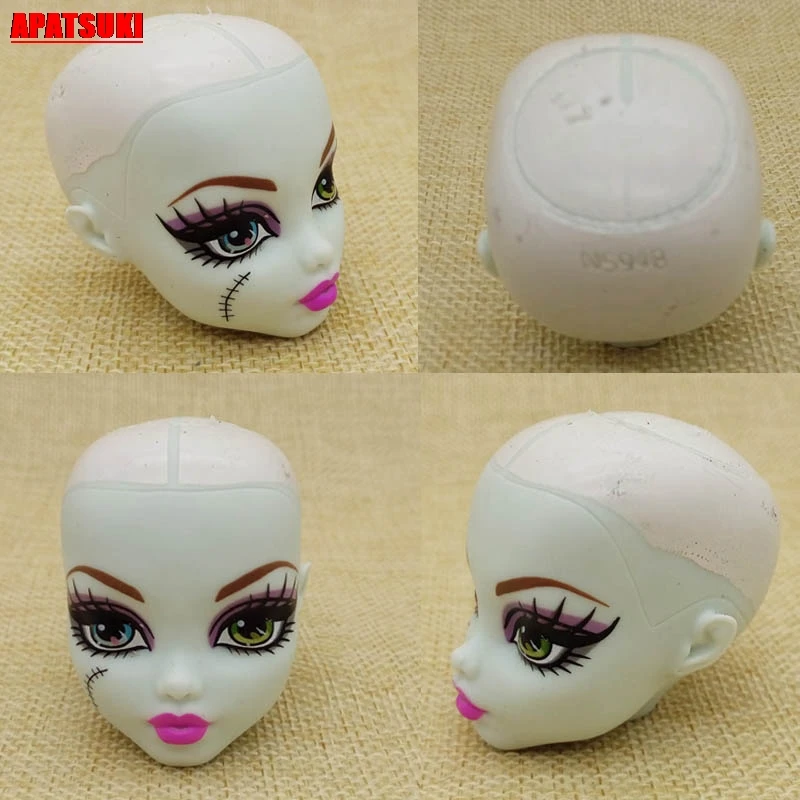Голова куклы из мягкого пластика для монстра голова 1/6 BJD без волос аксессуары