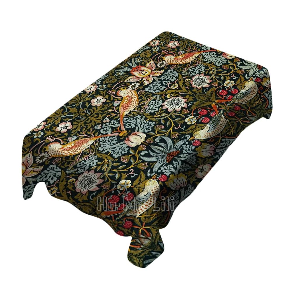 Strawberry Thief William Morris Printed Antique Table Cloth Fashion Home Decor
Strawberry Thief William Morris Printed Antique Table Cloth Fashion Home Decor