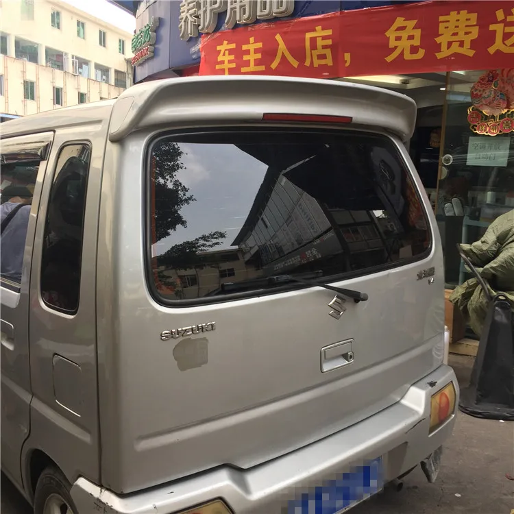 Спойлер для WagonR 2006-2012 Suzuki спойлер из АБС-пластика цвет заднего крыла автомобиля
