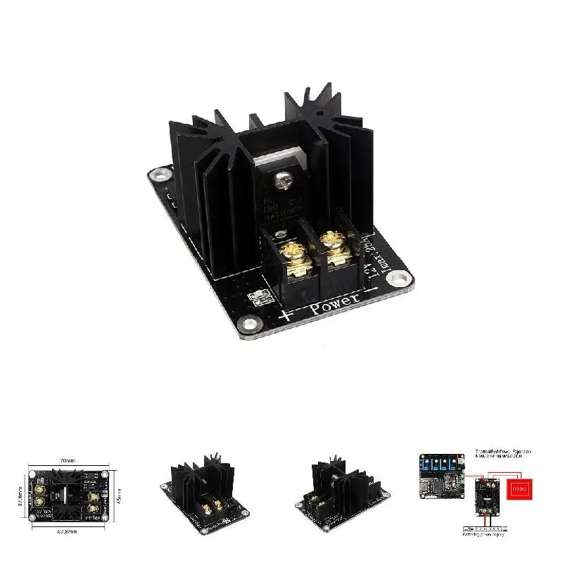 Горячее предложение Новый 3D принтер подогреваемый модуль питания высокого тока