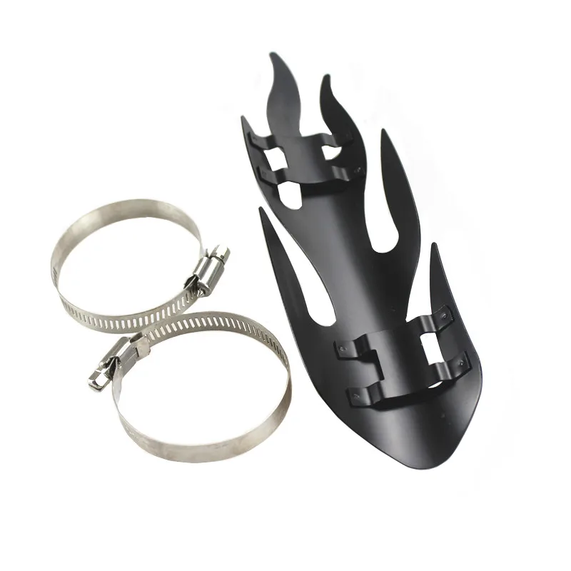 Универсальный выхлопной глушитель для мотоцикла велосипеда тепловой экран