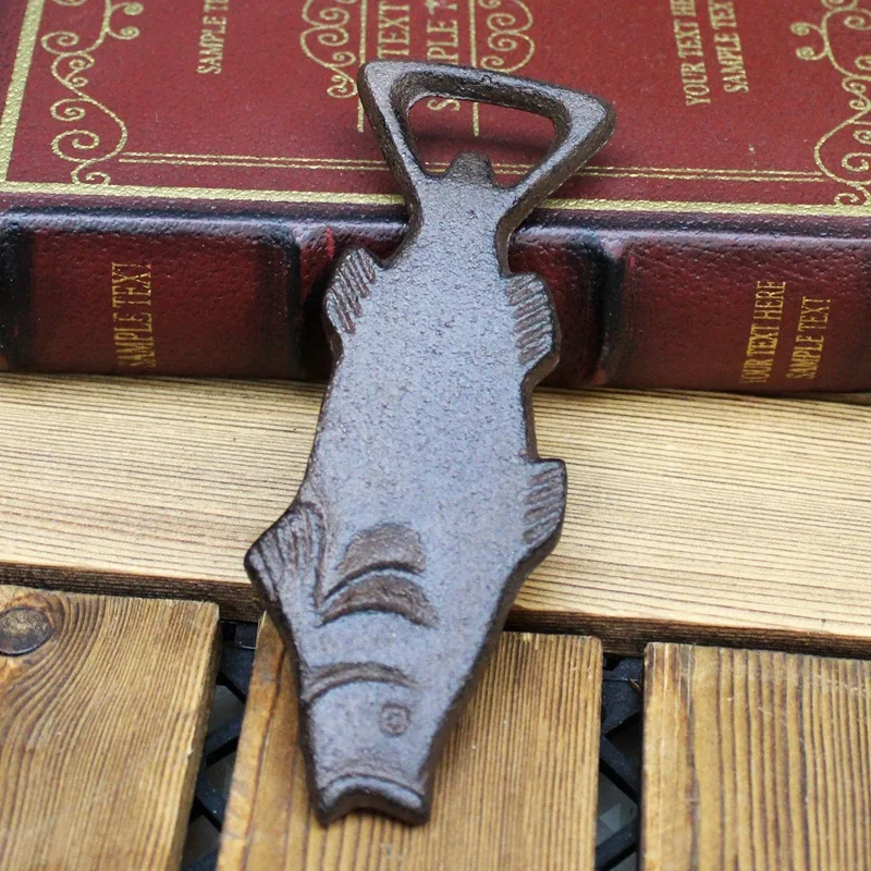 Креативная открывалка чугунная для бутылок вина из бычьего железа с настенным