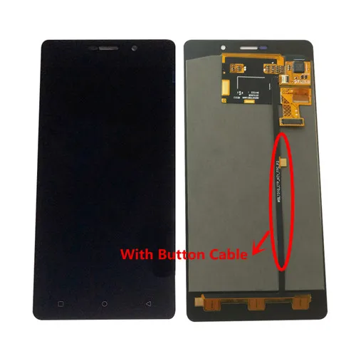 Black With Cable Высокая мощность экрана 5 пять Pro/мощность пять 5 ЖК-дисплей кодирующий преобразователь сенсорного экрана в сборе стеклянный модуль полная мощность 5 - Цвет: Black With Cable