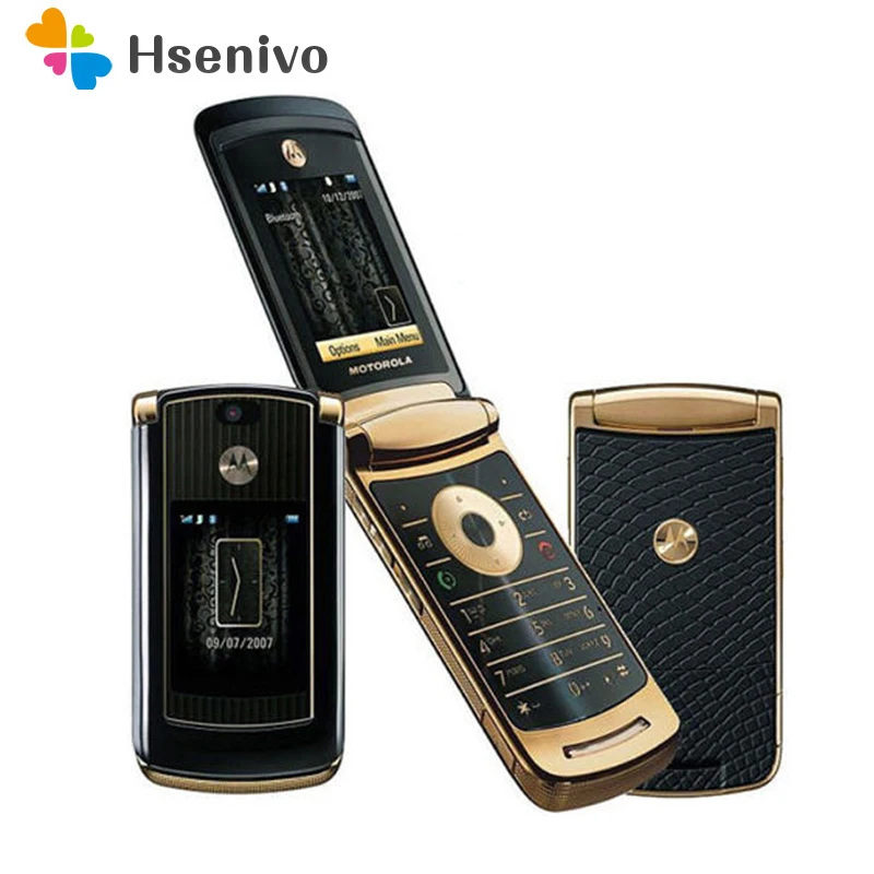 Motorola V8 отремонтированы оригинальный разблокирована мобильный телефон 2MP сотовый