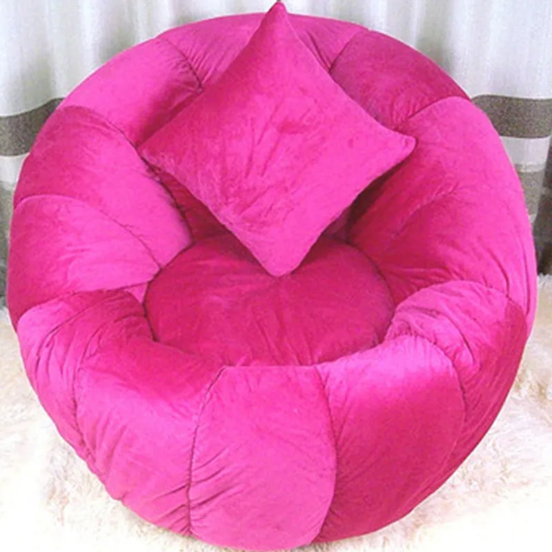 Одноместное кресло для ленивых диванов креативный милый простой тканевый