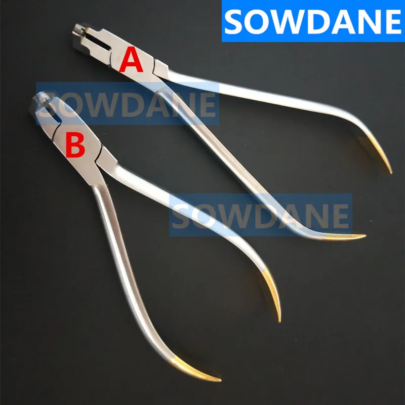 Длинная ручка зубная ортодонтическая проволока Дистальный Конец фрезы