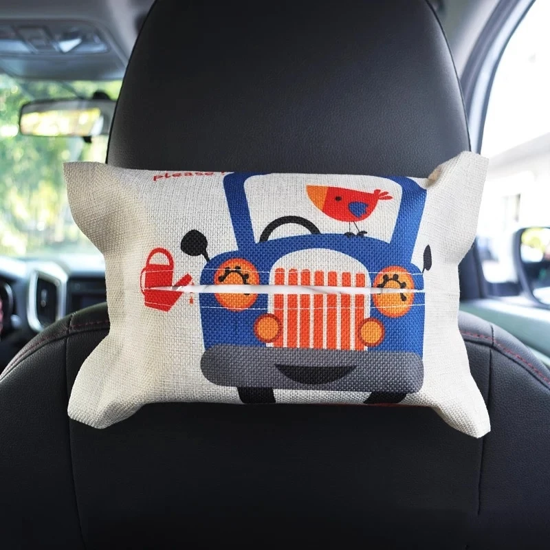 1 шт. мультяшная милая сова тканевая подвесная задняя крышка автомобильного